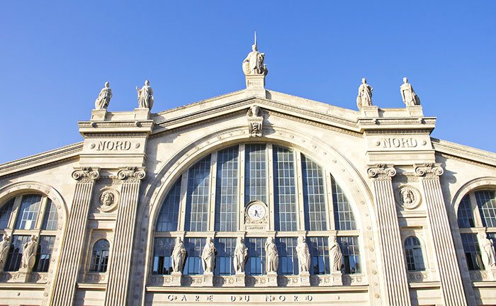Beelden van de aanval op het station Parijs-Noord
